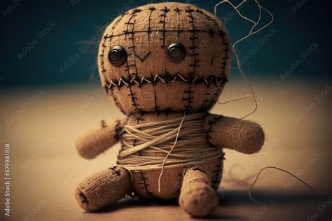 Frightening voodoo doll